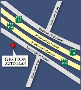 Joindre Gestion Auto Plan pour une auto usages Rive sud Nous joindre - Auto usagés Rive Sud